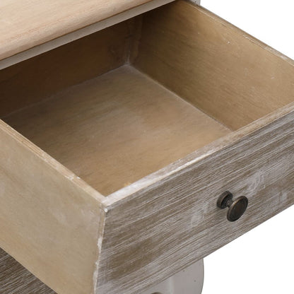 Comodino 35x30x50 cm in Legno di Paulownia | homemem39