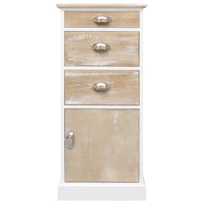 Mobiletto 38x28x86 cm in Legno di Paulownia - homemem39