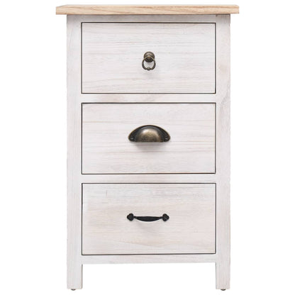 Mobiletto 35x25x57 cm in Legno di Paulownia - homemem39
