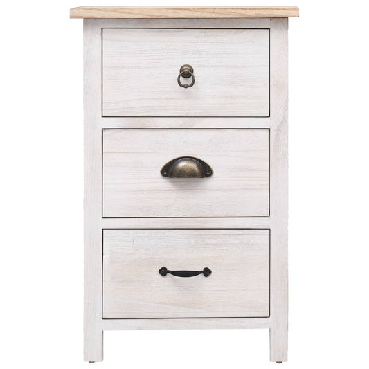 Mobiletto 35x25x57 cm in Legno di Paulownia - homemem39