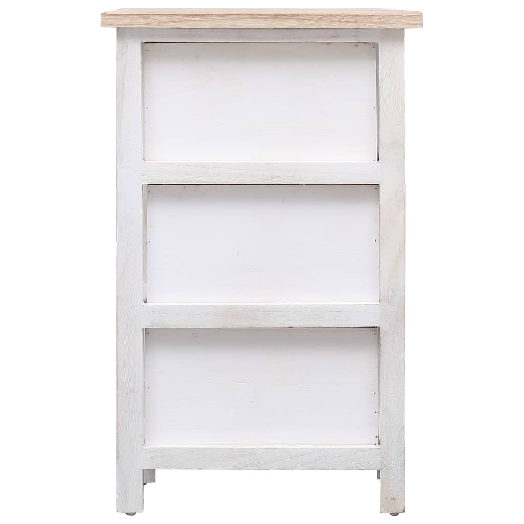 Mobiletto 35x25x57 cm in Legno di Paulownia - homemem39