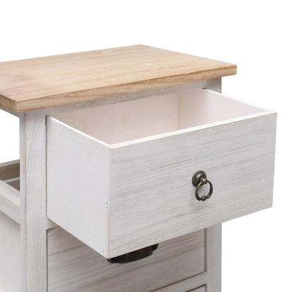 Mobiletto 35x25x57 cm in Legno di Paulownia - homemem39