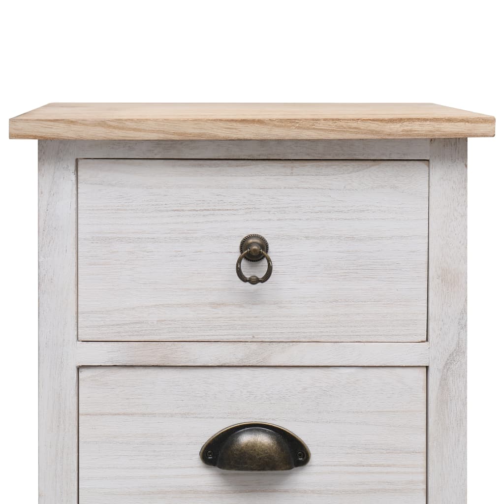 Mobiletto 35x25x57 cm in Legno di Paulownia - homemem39