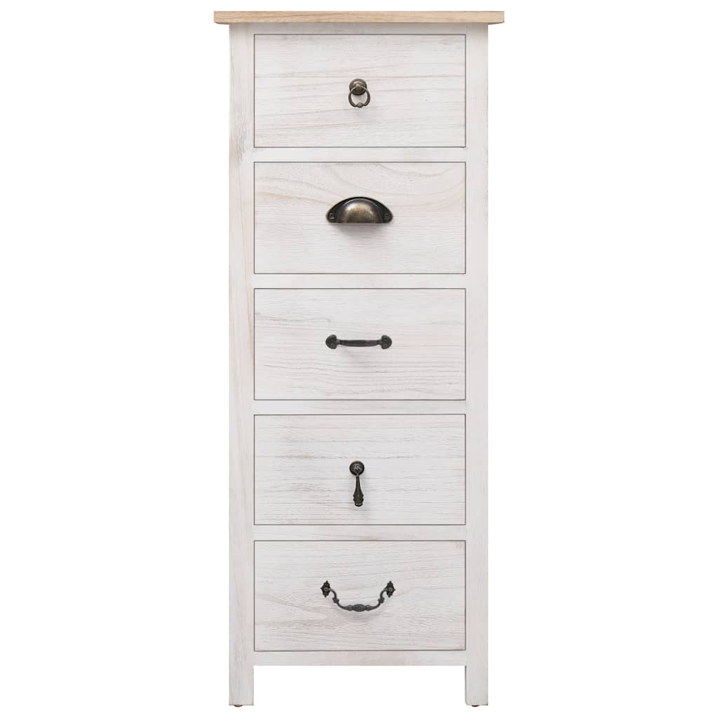 Mobiletto 35x25x87 cm in Legno di Paulownia | homemem39