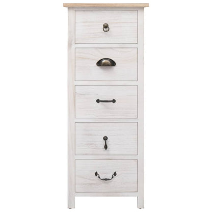 Mobiletto 35x25x87 cm in Legno di Paulownia | homemem39
