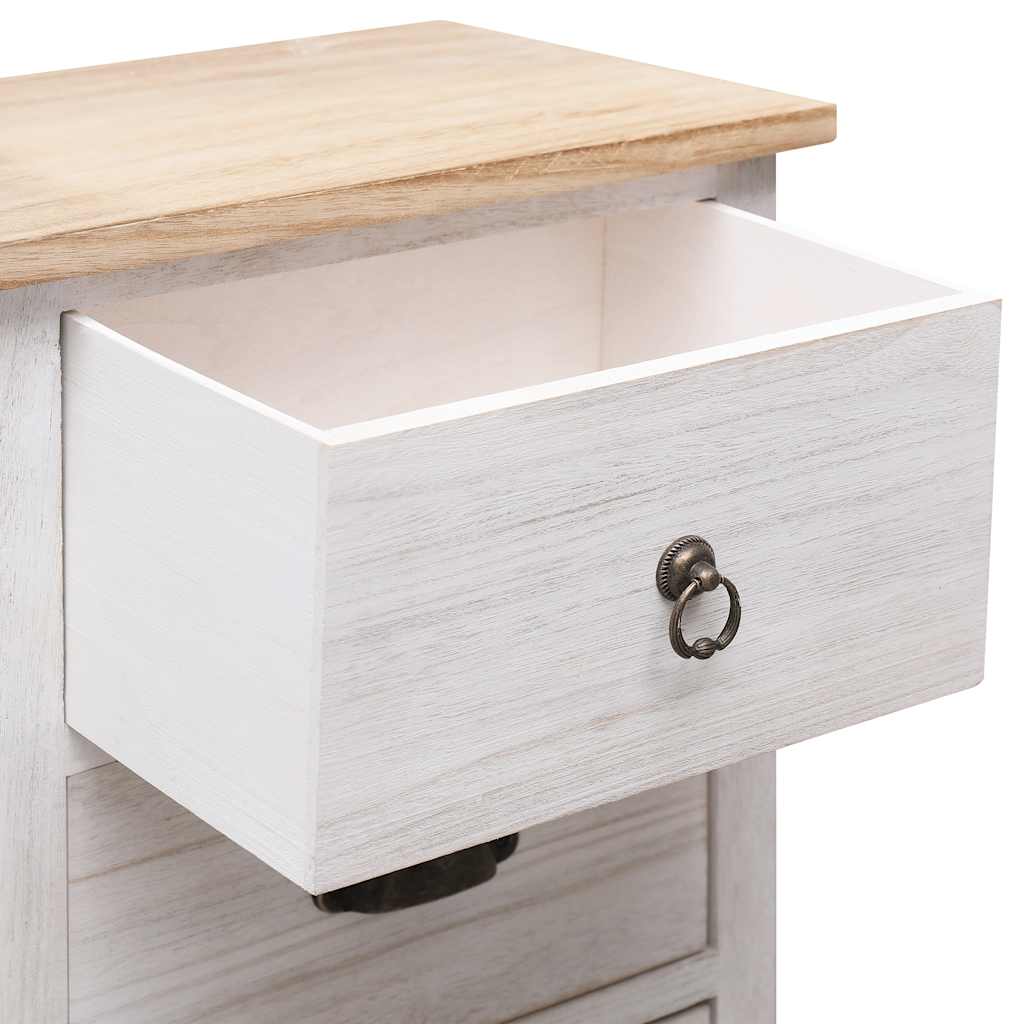 Mobiletto 35x25x87 cm in Legno di Paulownia | homemem39