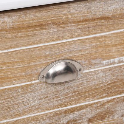 Panca da Ingresso 70x35x45 cm in Legno di Paulownia - homemem39