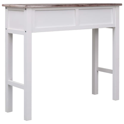 Tavolo Consolle Marrone 90x30x77 cm in Legno | homemem39