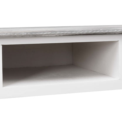 Scrivania Grigia 110x45x76 cm in Legno | homemem39