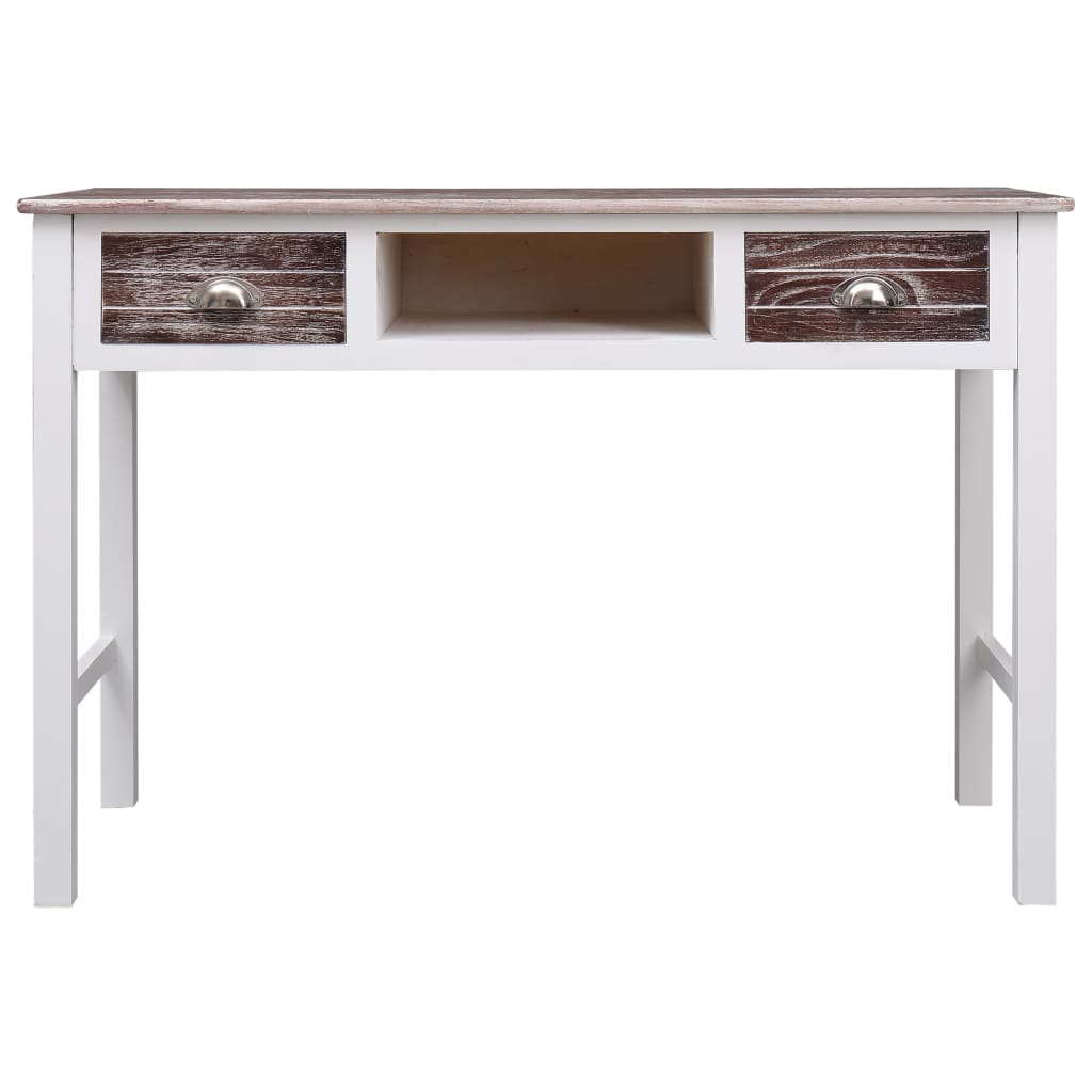 Scrivania Marrone 110x45x76 cm in Legno | homemem39