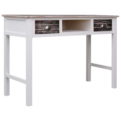 Scrivania Marrone 110x45x76 cm in Legno | homemem39