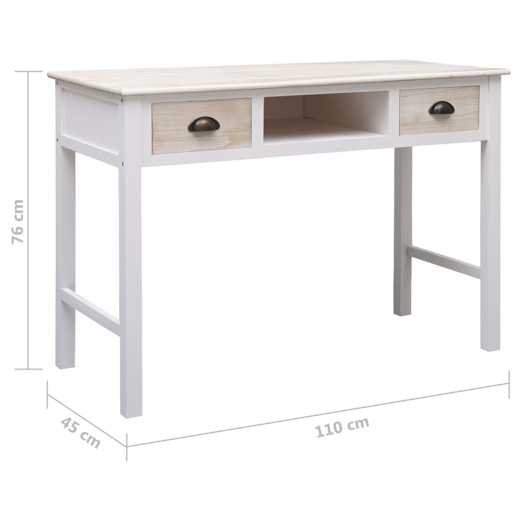 Tavolo Consolle 110x45x76 cm in Legno | homemem39