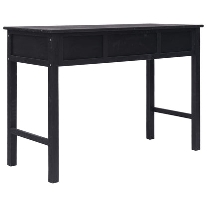Tavolo Consolle Nero 110x45x76 cm in Legno | homemem39