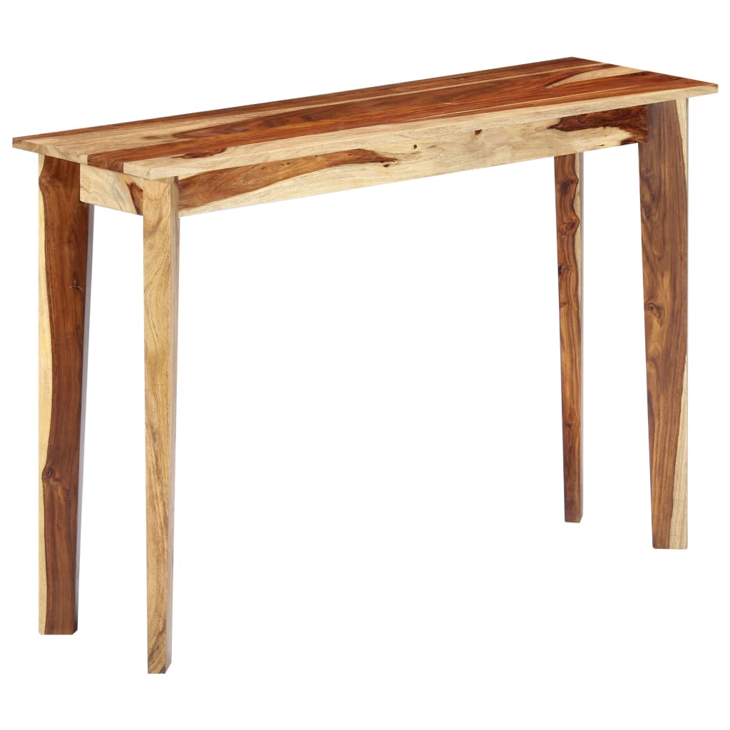Tavolo Consolle 110x35x76 cm in Legno Massello di Acacia