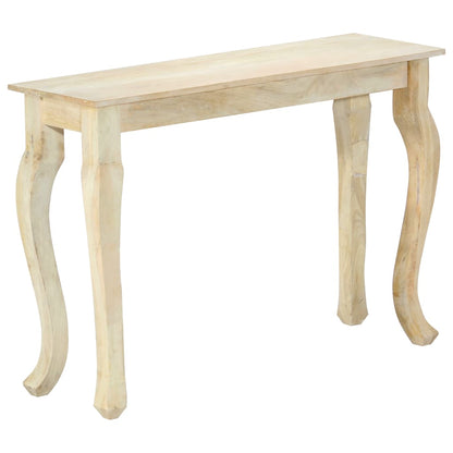 Consolle 110x35x77 cm in Legno Massello di Mango