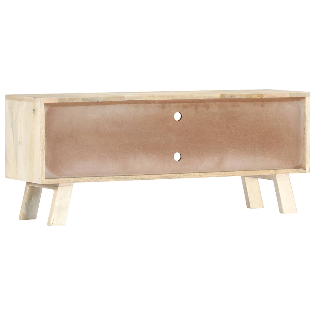 Mobile Porta TV 110x30x44 cm in Legno Massello di Mango | homemem39