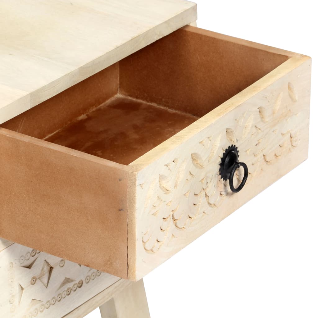 Mobile Porta TV 110x30x44 cm in Legno Massello di Mango | homemem39