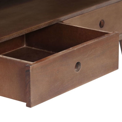 Mobile Porta TV 110x35x50cm in Legno Massello di Acacia