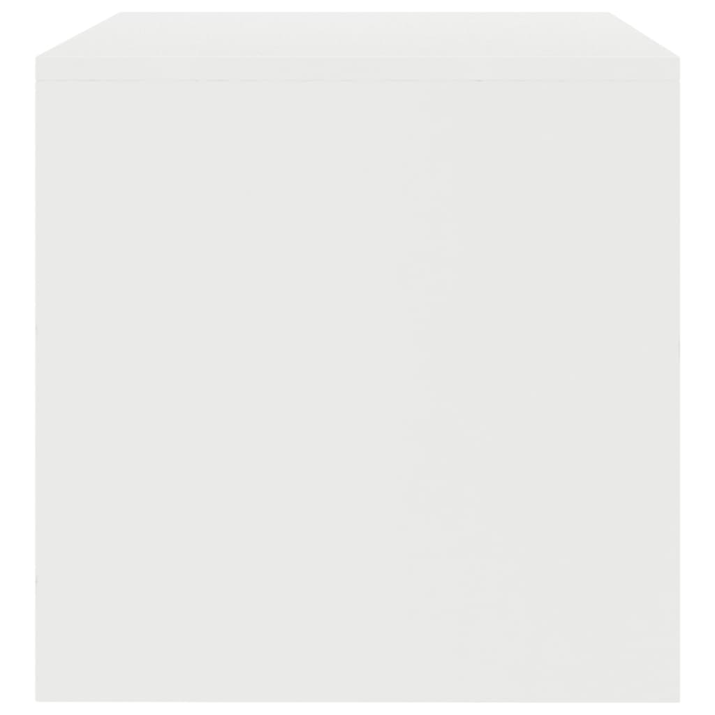 Mobile Porta TV Bianco 100x40x40 cm in Legno Multistrato