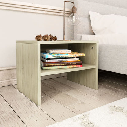 Comodini 2 pz Rovere Sonoma 40x30x30 cm in Legno Multistrato - homemem39