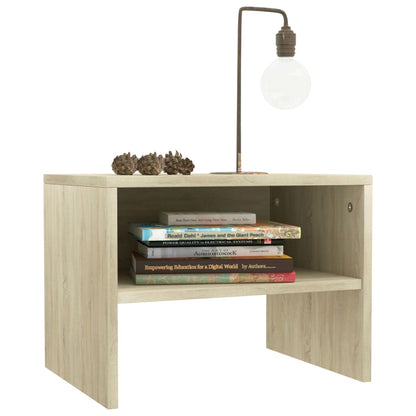 Comodini 2 pz Rovere Sonoma 40x30x30 cm in Legno Multistrato - homemem39