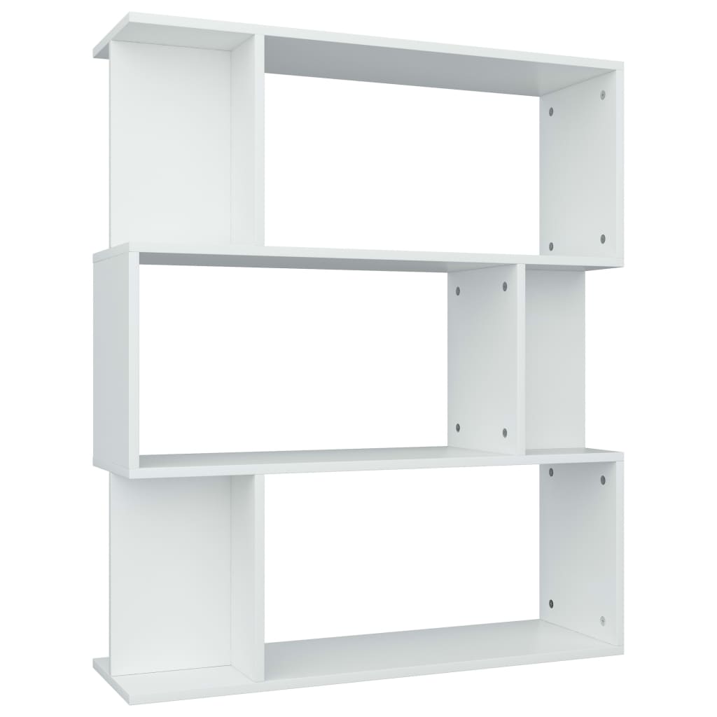 Libreria/Divisorio Bianco 80x24x96 cm in Legno Ingegnerizzato | homemem39