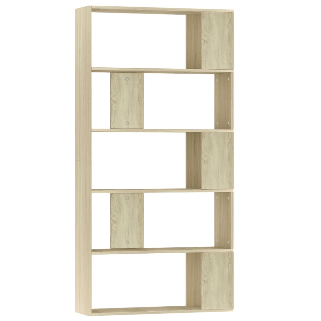 Libreria/Divisorio Rovere Sonoma 80x24x159 cm Legno Ingegnerizzato | homemem39