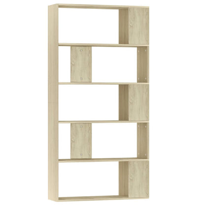 Libreria/Divisorio Rovere Sonoma 80x24x159 cm