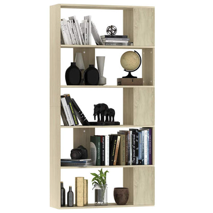 Libreria/Divisorio Rovere Sonoma 80x24x159 cm
