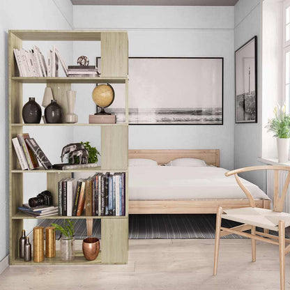 Libreria/Divisorio Rovere Sonoma 80x24x159 cm