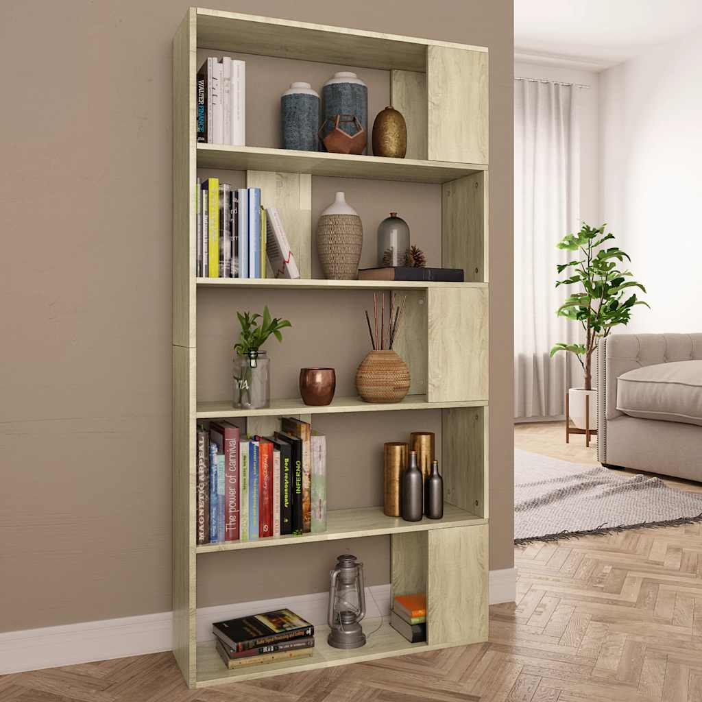 Libreria/Divisorio Rovere Sonoma 80x24x159 cm