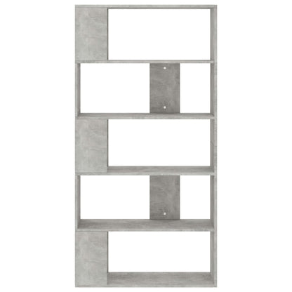 Libreria/Divisorio Grigio Cemento 80x24x159cm Legno Ingegnerizzato | homemem39
