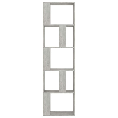 Libreria/Divisorio Grigio Cemento 45x24x159cm Legno Multistrato | homemem39