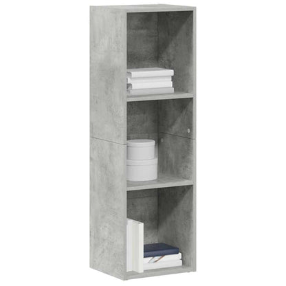 Libreria/Mobile TV Grigio Cemento 36x30x114cm Legno Multistrato | homemem39