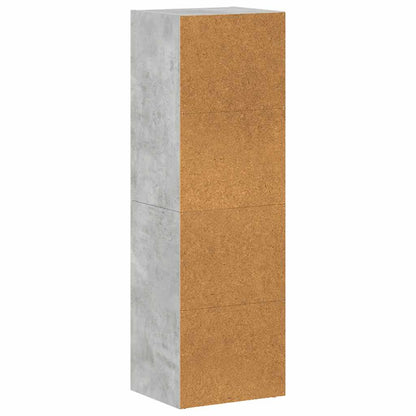 Libreria/Mobile TV Grigio Cemento 36x30x114cm Legno Multistrato | homemem39