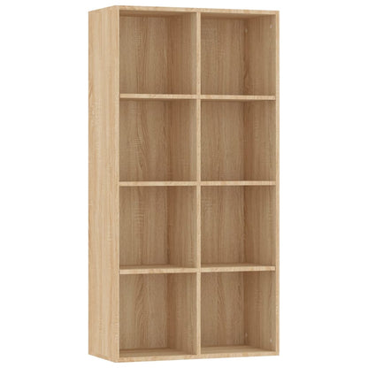 Libreria/Credenza Rovere Sonoma 66x30x130 cm Legno Multistrato