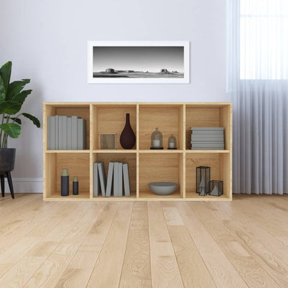 Libreria/Credenza Rovere Sonoma 66x30x130 cm Legno Multistrato