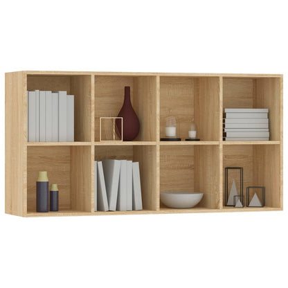 Libreria/Credenza Rovere Sonoma 66x30x130 cm Legno Multistrato