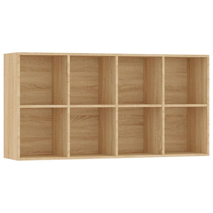 Libreria/Credenza Rovere Sonoma 66x30x130 cm Legno Multistrato