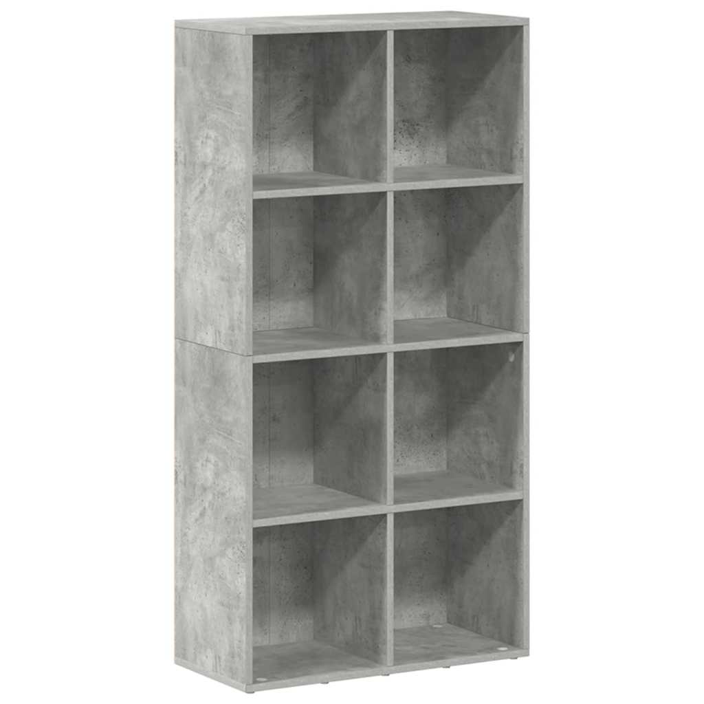Libreria/Credenza Grigio Cemento 66x30x130 cm Legno Multistrato | homemem39