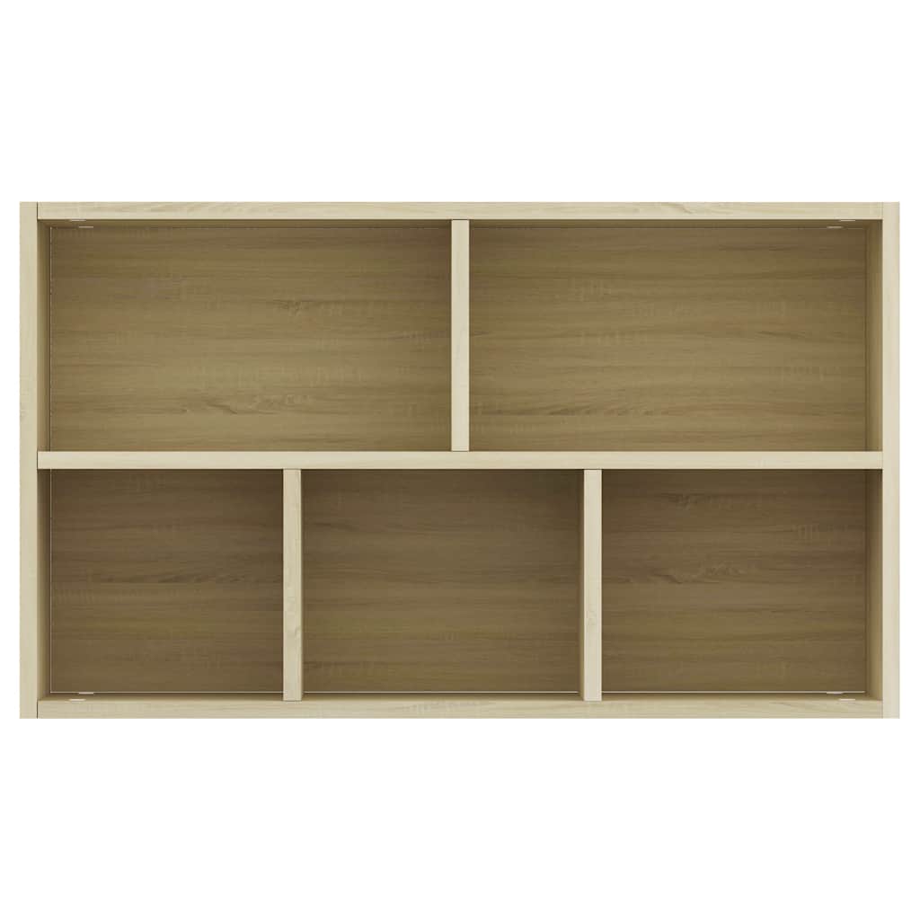 Libreria/Credenza Rovere Sonoma 50x25x80 cm Legno Multistrato | homemem39