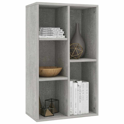Libreria/Credenza Grigio Cemento 50x25x80 cm Legno Multistrato | homemem39