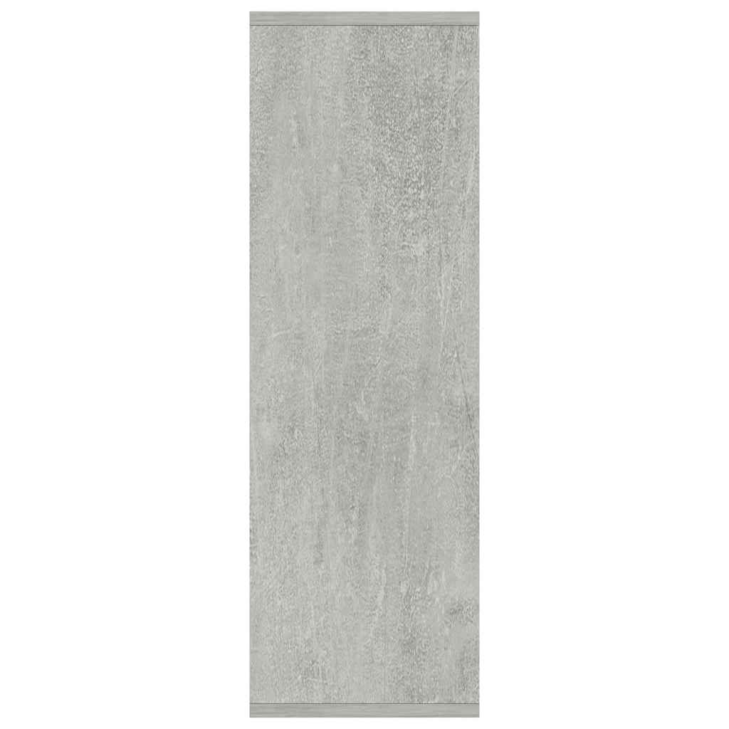 Libreria/Credenza Grigio Cemento 50x25x80 cm Legno Multistrato | homemem39
