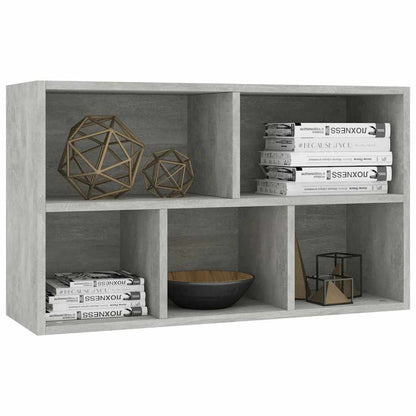 Libreria/Credenza Grigio Cemento 50x25x80 cm Legno Multistrato | homemem39