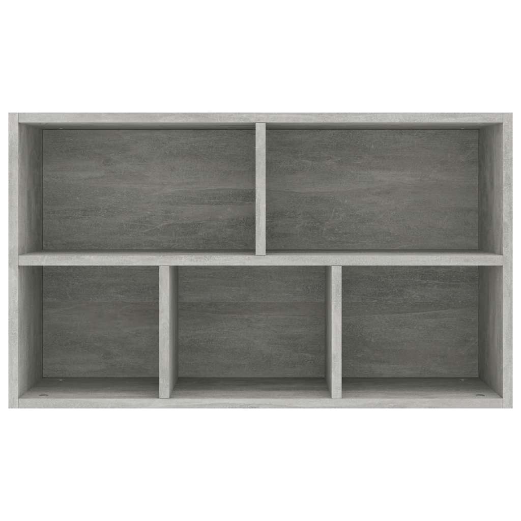 Libreria/Credenza Grigio Cemento 50x25x80 cm Legno Multistrato | homemem39