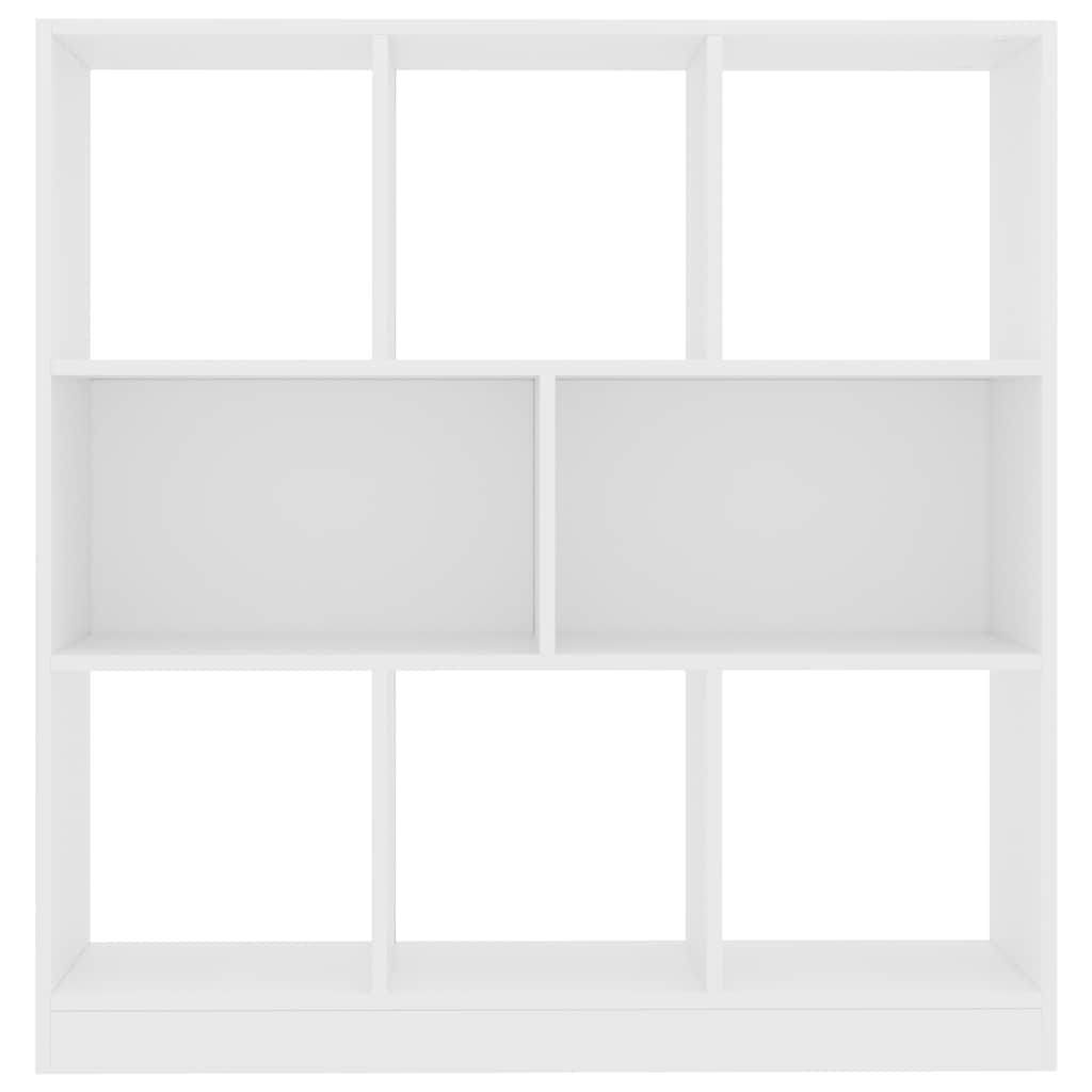 Libreria Bianca 97,5x29,5x100 cm in Legno Multistrato
