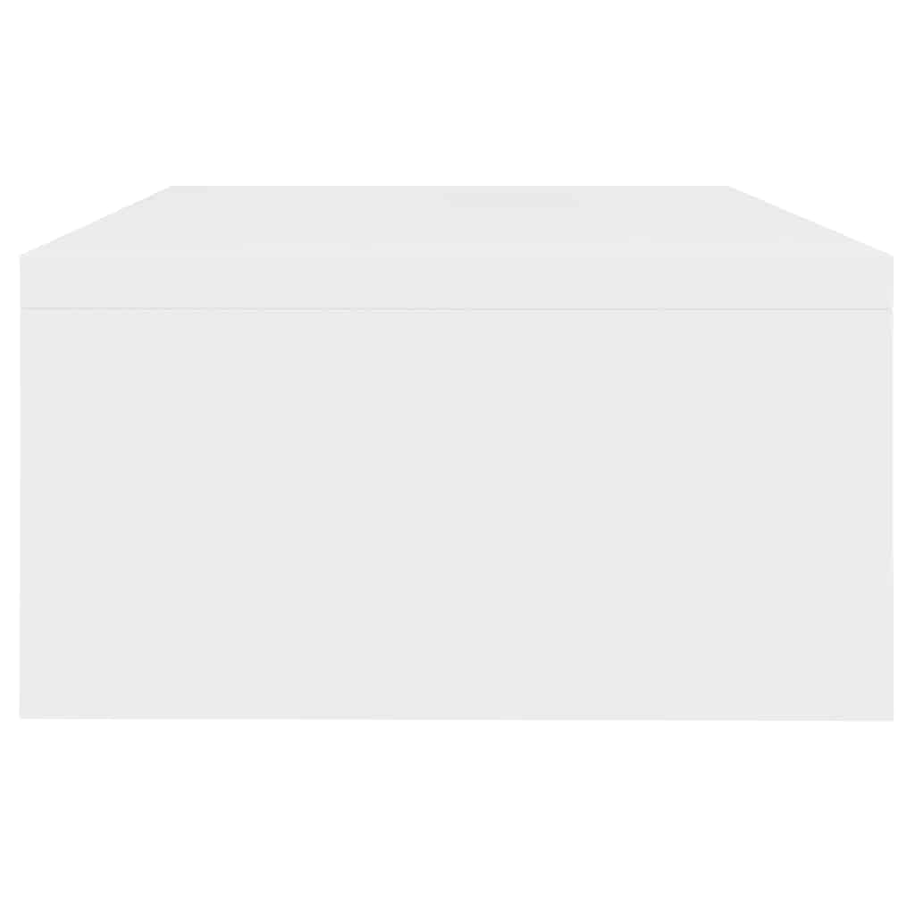 Supporto per Monitor Bianco 42x24x13 cm Legno Multistrato - homemem39