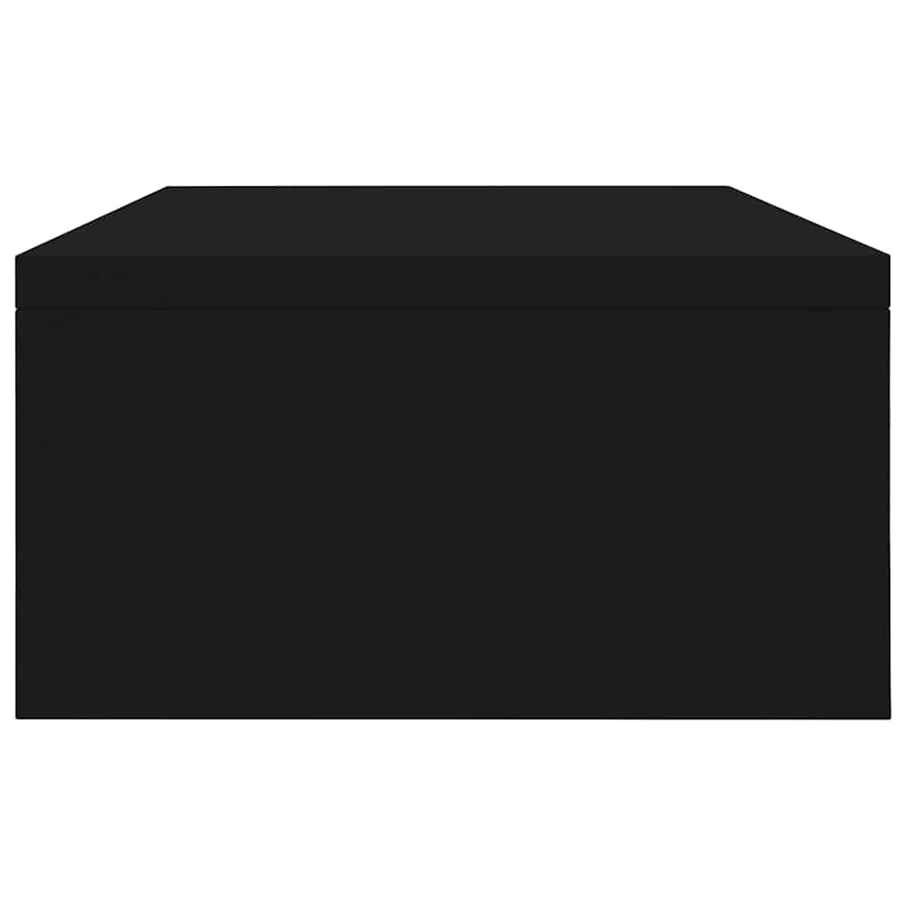 Supporto per Monitor Nero 42x24x13 cm in Legno Multistrato - homemem39