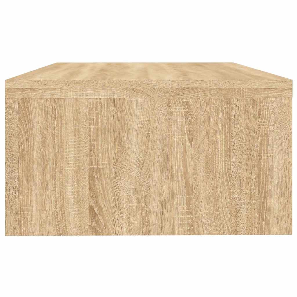 Supporto Monitor Rovere Sonoma 42x24x13 cm in Legno Multistrato - homemem39