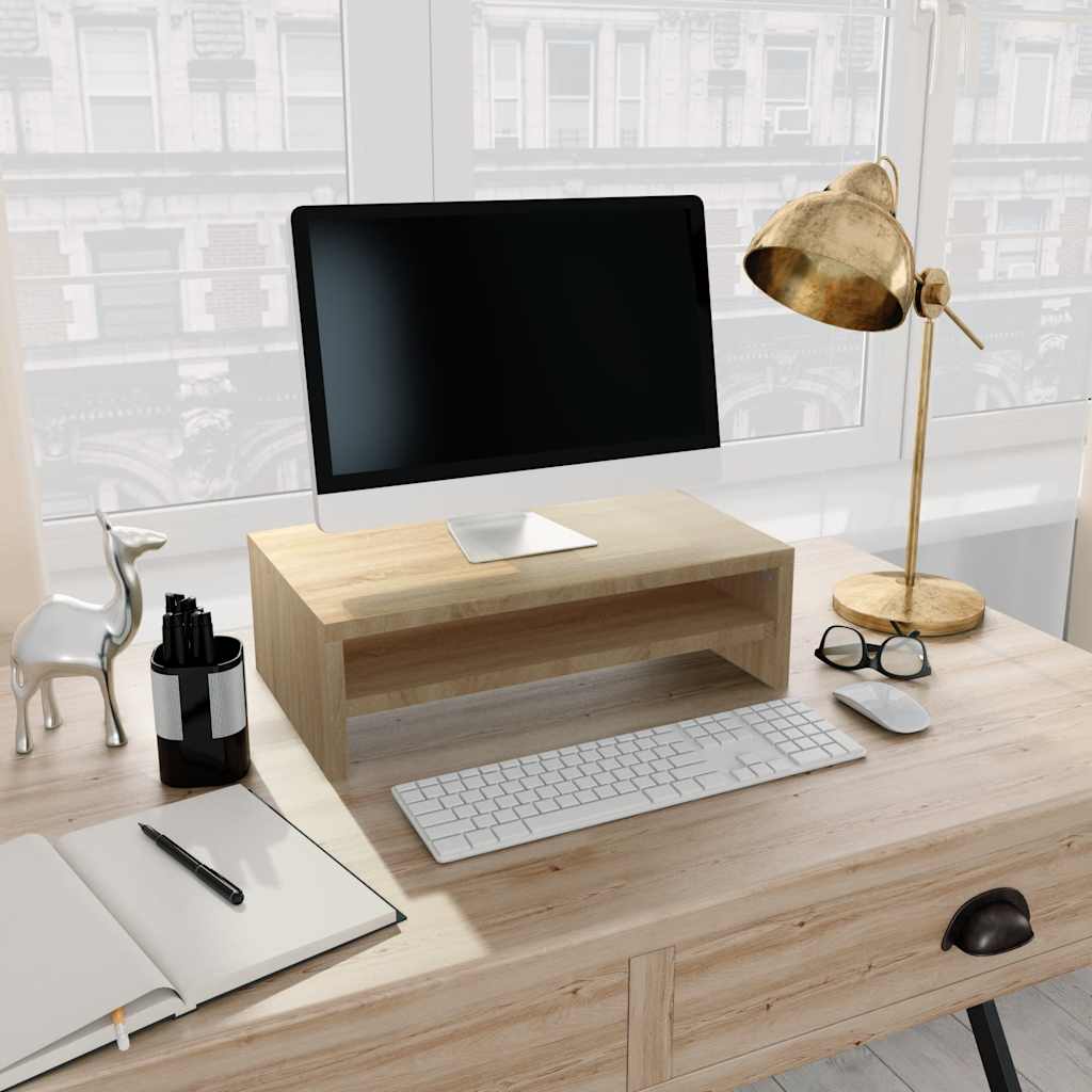 Supporto Monitor 42x24x13 cm legno multistrato